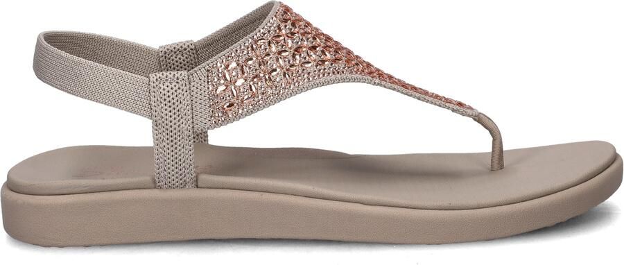 Skechers MEDITATION LUXE-MODERN EVENT Dames Sandalen Taupe - Foto 13