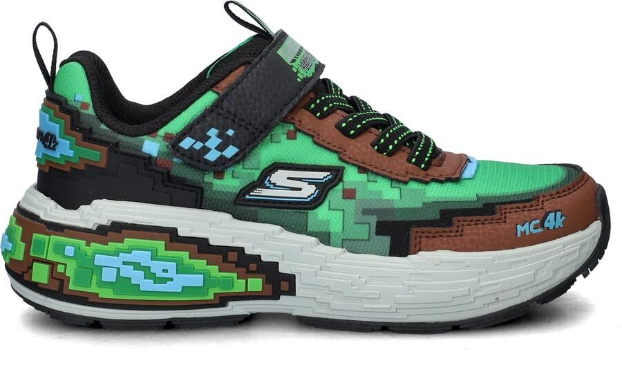 Skechers Mega-Craft 4K Klittenband Laag Donkerbruin - Foto 8