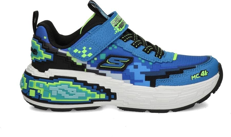 Skechers MEGA-CRAFT 4K Jongens Sneakers Blauw - Foto 2