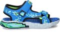Skechers Mega Splash 4K Sandalen Jongens Blauw - Blauw