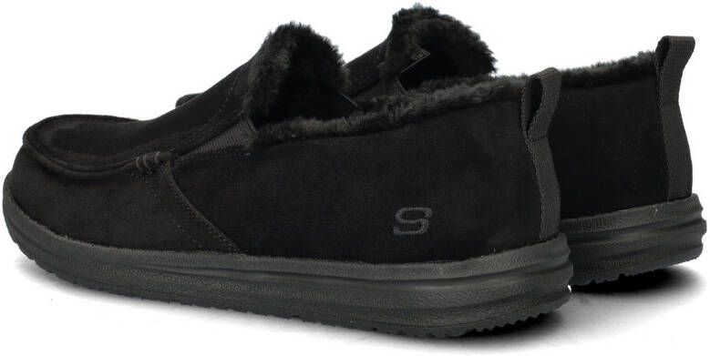 Skechers Relaxed Fit Melson Willmore Dichte pantoffels Heren Zwart - Foto 4
