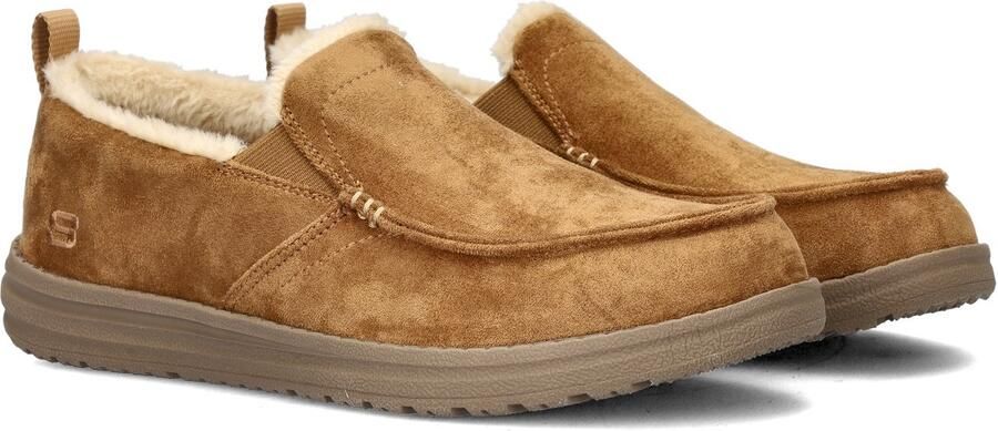 Skechers Relaxed Fit Melson Willmore Pantoffels Heren Cognac - Foto 6