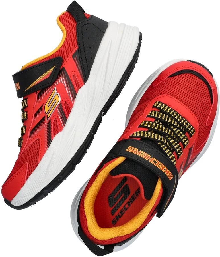 Skechers Kinder Microspec Tread Sneakers 404115L RDBK Rood Zwart - Foto 10