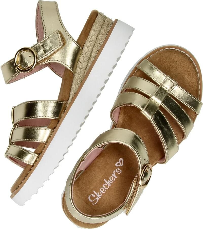 Skechers Miss Desert Kiss meisjes sandaal Goud - Foto 2