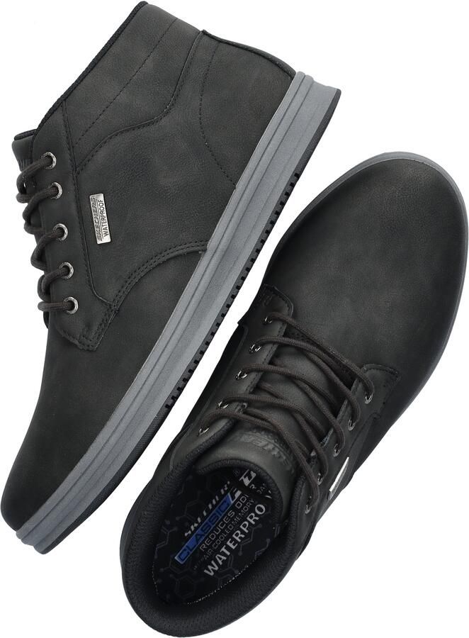 Skechers PALMIRO-WALLACE Heren Veterschoenen Zwart - Foto 3