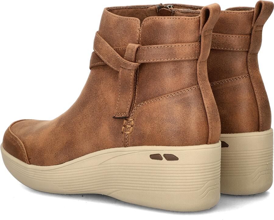 Skechers Pier-Lite dames enkellaarsje Bruin - Foto 3