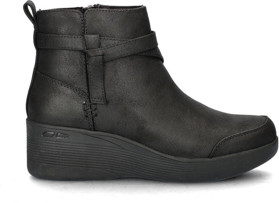 Skechers Pier-Lite Everlasting 167916-BBK Vrouwen Zwart Laarzen Chelsea laarzen - Foto 2