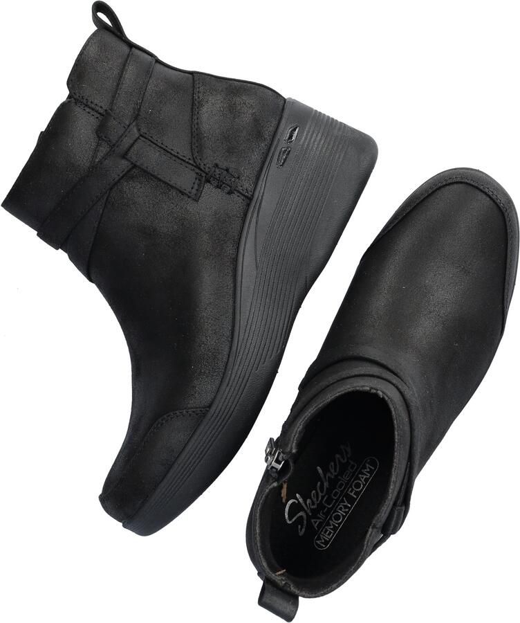 Skechers Pier-Lite Everlasting 167916-BBK Vrouwen Zwart Laarzen Chelsea laarzen - Foto 3