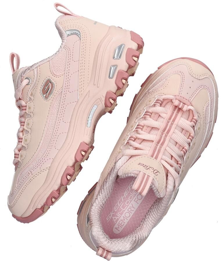 Skechers D'Lites Pretty meisjes sneaker Roze - Foto 3