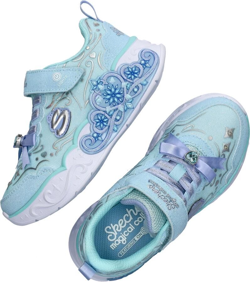 Skechers PRINCESS STEPS Meisjes Veterschoenen Lichtroze - Foto 10