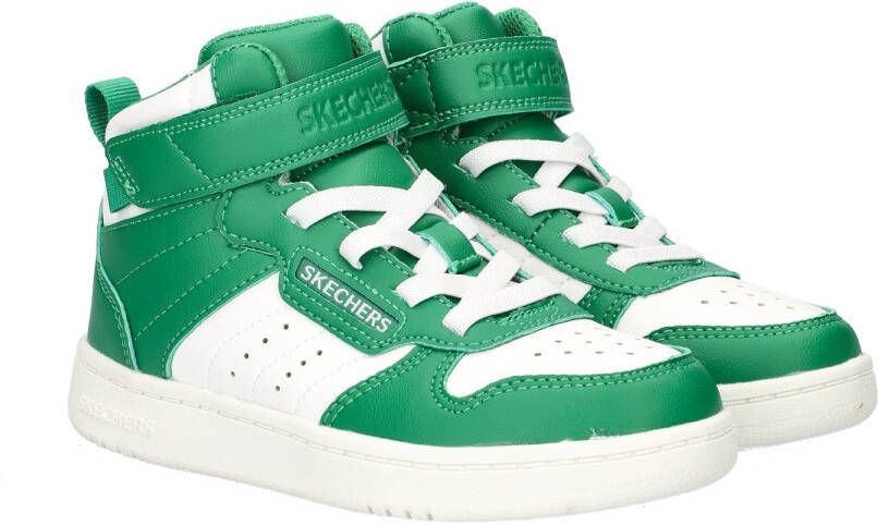 Skechers Quick Street jongens sneakers groen wit Uitneembare zool - Foto 5