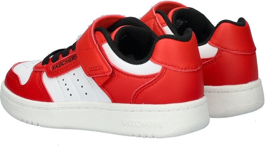 Skechers Quik Street sneakers rood wit Jongens Imitatieleer Meerkleurig 32 - Foto 6