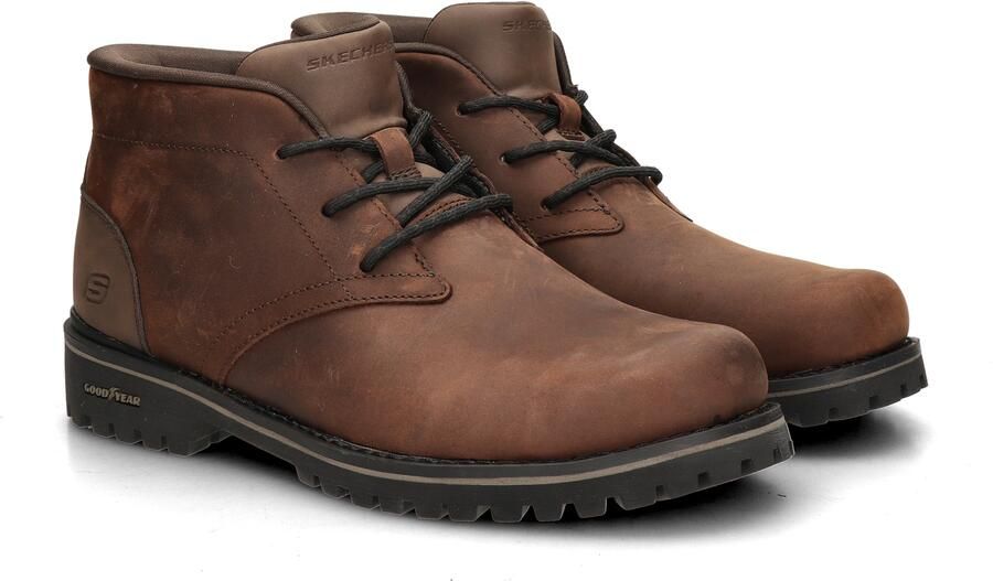 Skechers Slip-ins Quintero Damien Veterboots bruin Heren - Foto 9