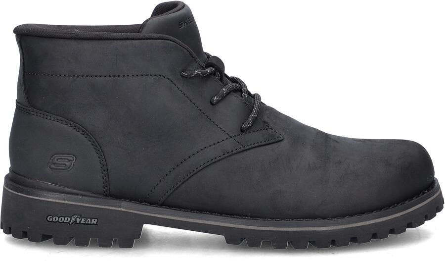 Skechers Slip-ins Quintero Damien veterboots zwart Heren