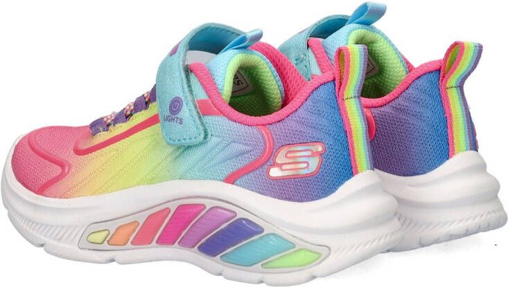 Skechers Rainbow Cruisers Meisjes Sneakers Turquoise Multicolour - Foto 3