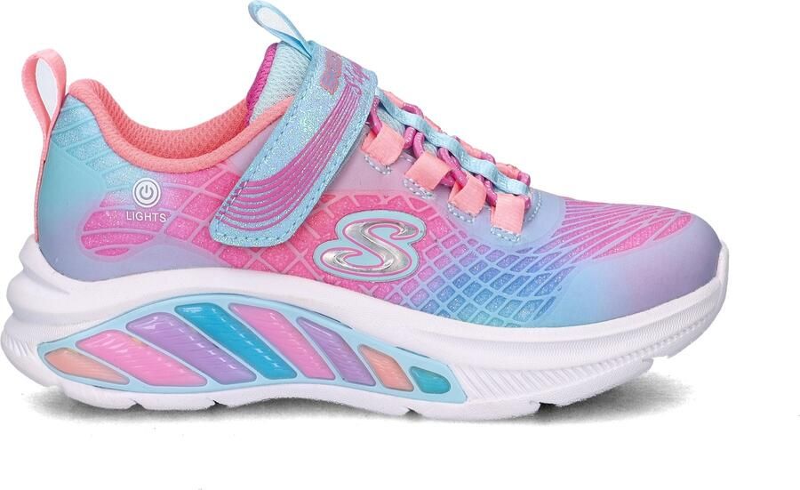 Skechers RAINBOW CRUISERS RAINBOW RE Meisjes Sneakers Blauw - Foto 9