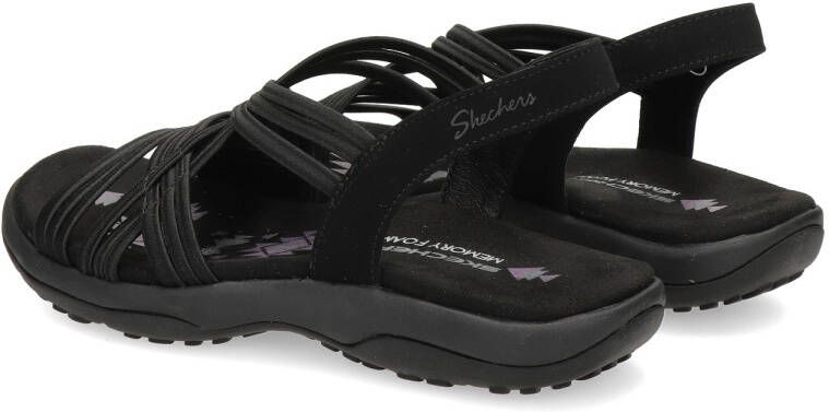 Skechers Reggae Slim Simply Stretch Dames Sandalen Black - Foto 5