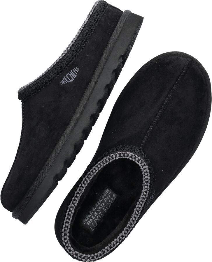 Skechers Renten heren pantoffel Zwart