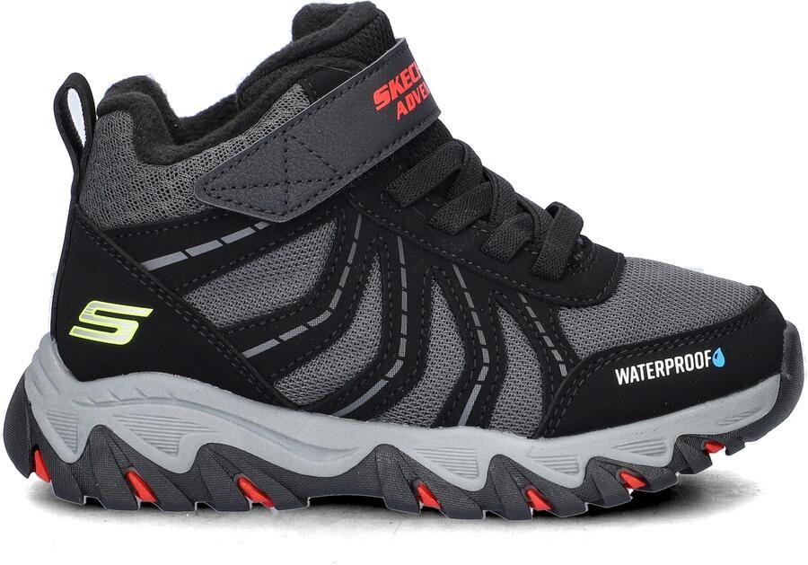 Skechers RUGGED RANGER STORM TRAIL Jongens Wandelschoenen Zwart Rood Geel - Foto 9