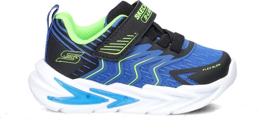 Skechers S-Lights: Flex-Glow Ultra Prism-Pacer jongens sneaker Blauw multi - Foto 2