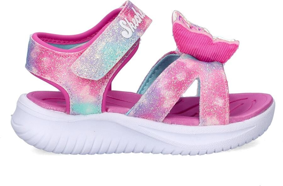 Skechers S-Lights Jumpster Butterfly Brites meisjes sandaal Roze - Foto 2