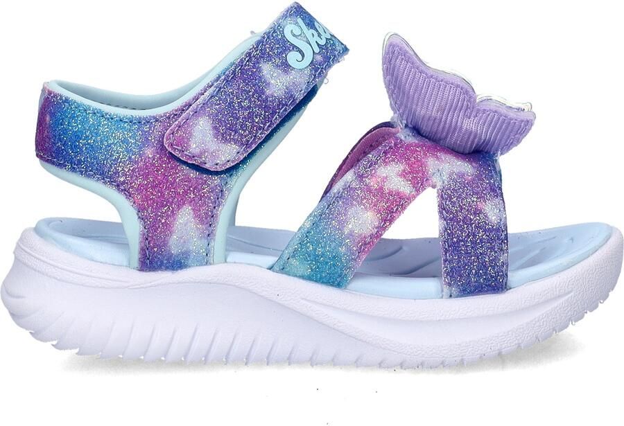 Skechers S-Lights Jumpster Butterfly Brites meisjes sandaal Blauw multi - Foto 5