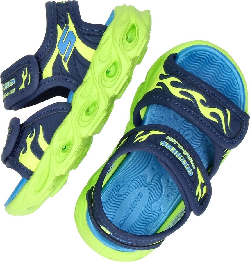 Skechers S-Lights Thermo-Splash jongens sandaal Donkerblauw - Foto 3