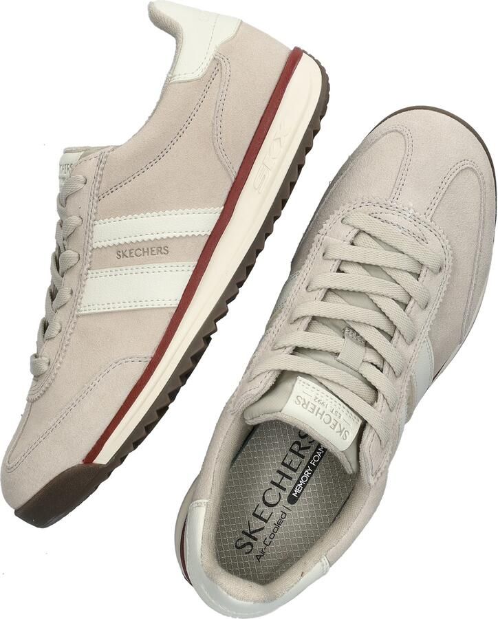 Skechers SKX 92-FAULEN Heren Sneakers Naturel Wit - Foto 3