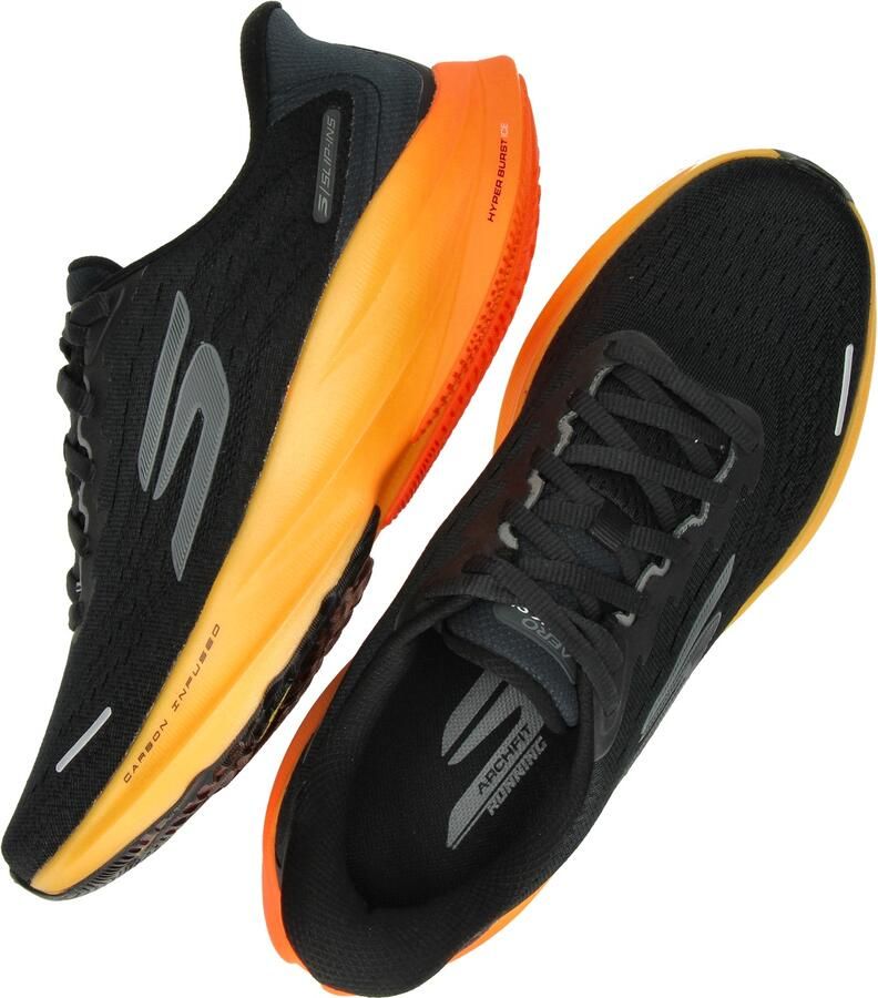 Skechers Slip-Ins: SKX Aero Spark Mannen Zwart Hardloopschoenen - Foto 5
