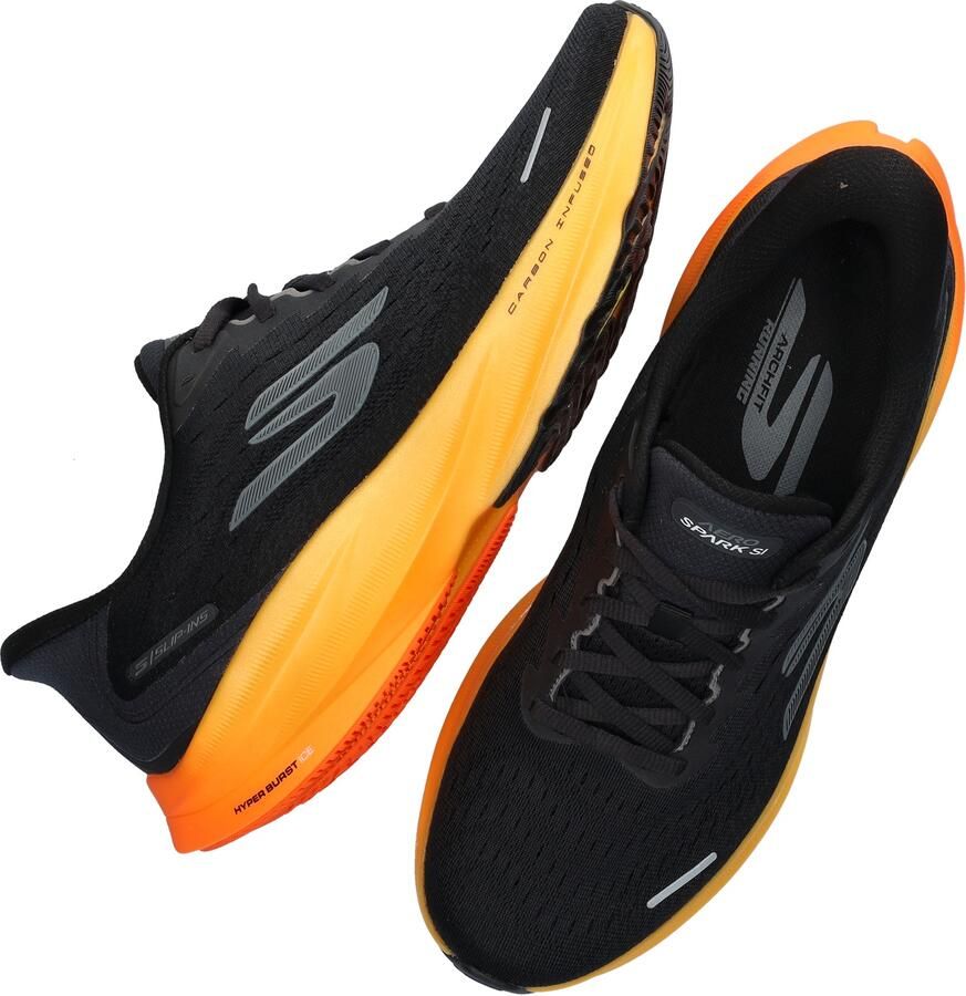 Skechers SKX Aero Spark heren sneaker Zwart multi - Foto 3
