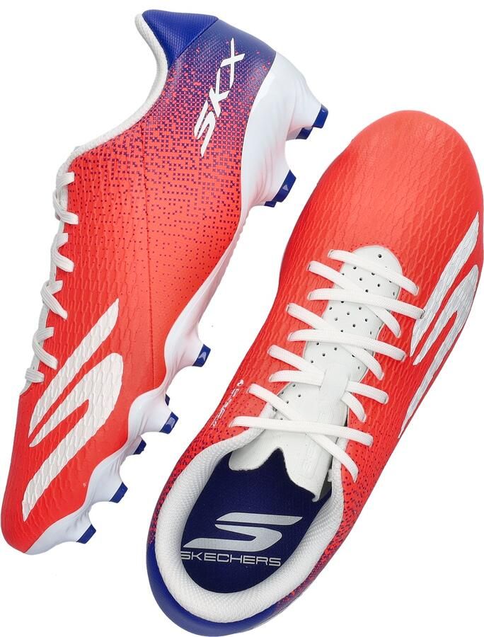Skechers SKX_2 CLUB MG Heren Sportschoenen Blauw Roze - Foto 3