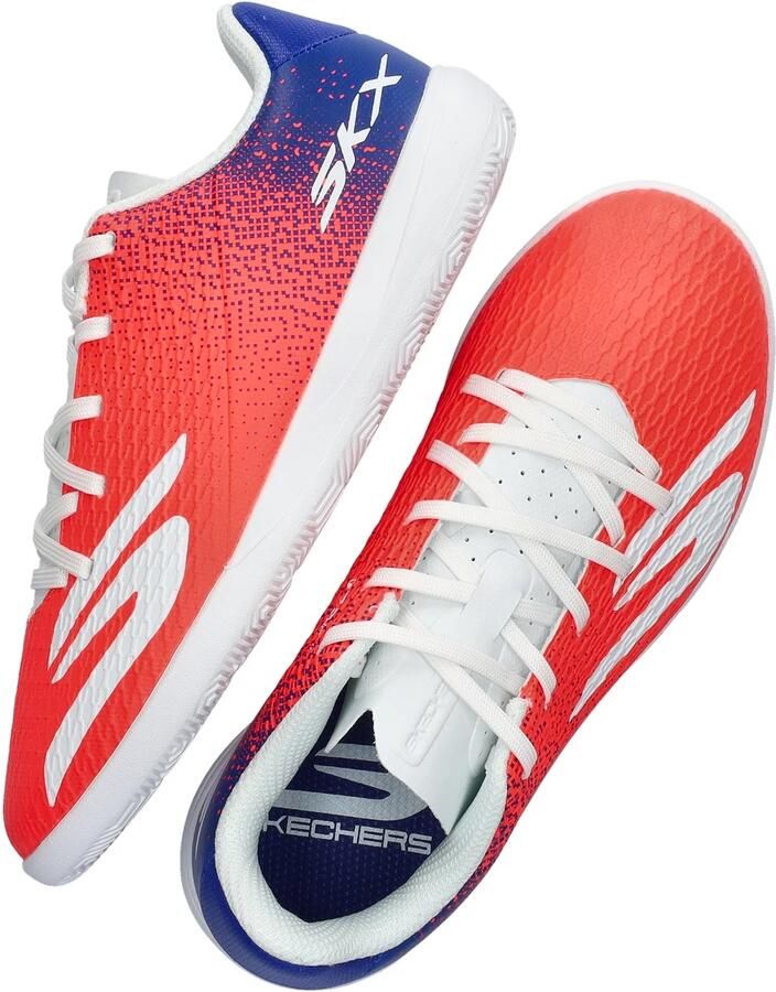 Skechers SKX_2 JR YOUTH IC Jongens Sportschoenen Blauw Roze - Foto 3