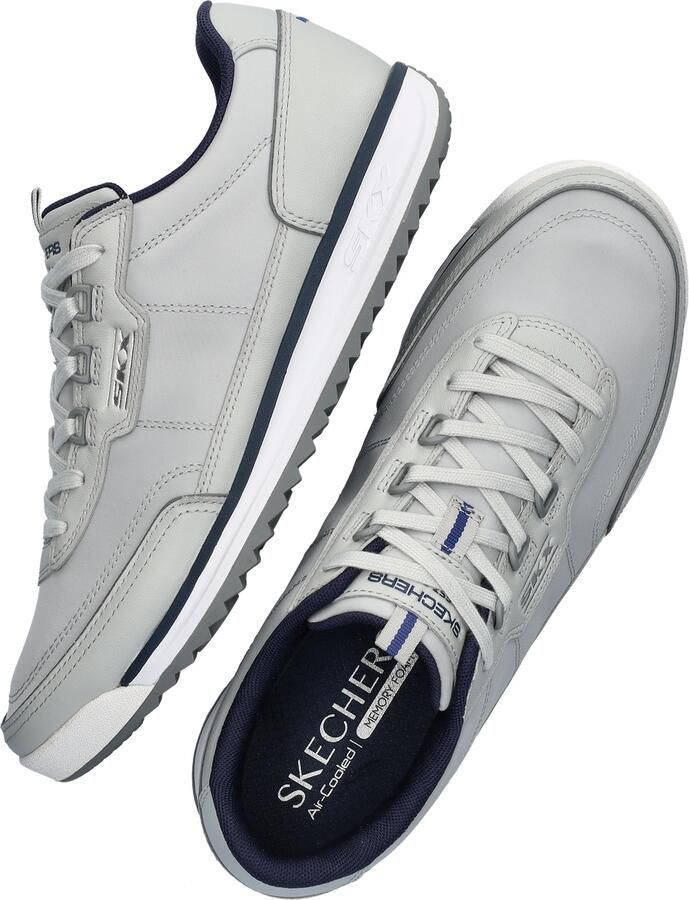 Skechers SKX92 gheren sneaker Licht grijs - Foto 2