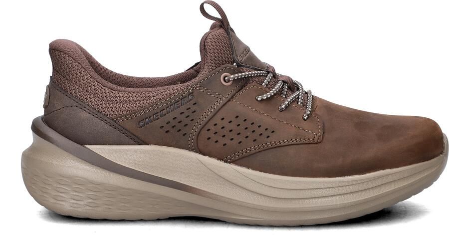 Skechers SLADE 2.0 ENCORE Heren Instappers Donkerbruin - Foto 2