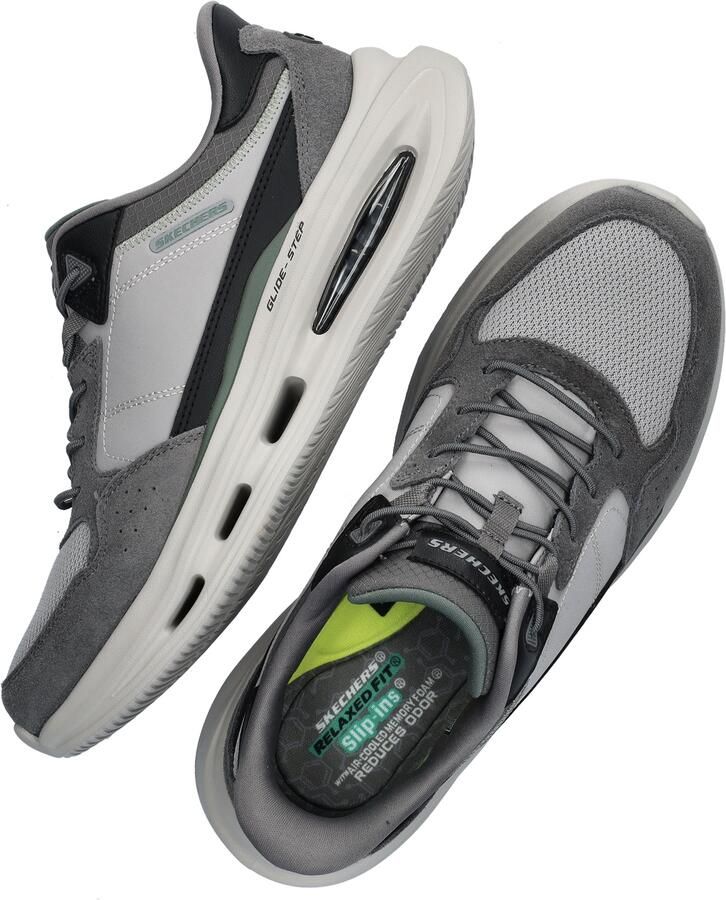 Skechers Sloan Remming heren sneaker Licht grijs - Foto 3