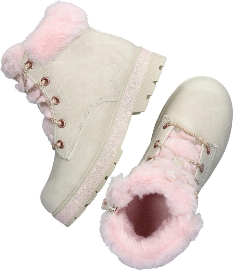 Skechers STREET GLITZ Meisjes Laarzen Naturel - Foto 3