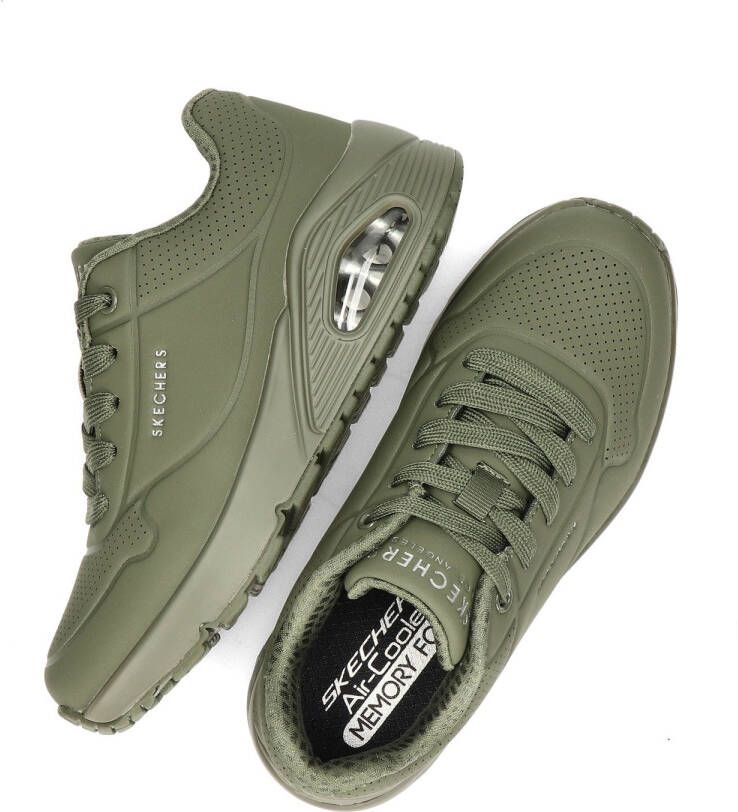 Skechers Sketchers sneakers olijfgroen Synthetisch 36 - Foto 13