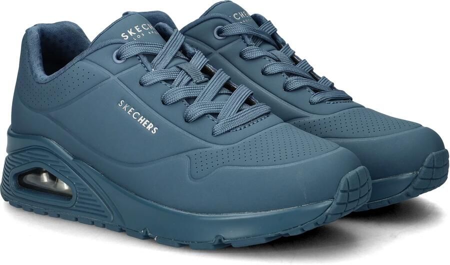 Skechers Sneakers met sleehak Uno Stand on Air Vrijetijdsschoen lage schoen veterschoen met fijne perforatie - Foto 14
