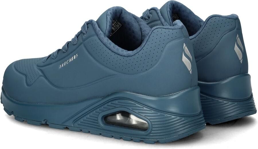 Skechers Sneakers met sleehak Uno Stand on Air Vrijetijdsschoen lage schoen veterschoen met fijne perforatie - Foto 15