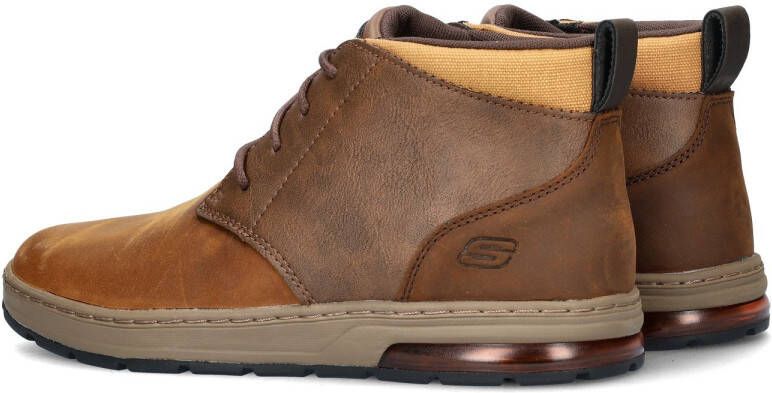 Skechers Evenston Renli 210141-CDB Mannen Bruin Laarsjes Laarzen - Foto 20