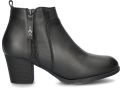 Skechers Taxi dames enkellaarsje Zwart - Zwart