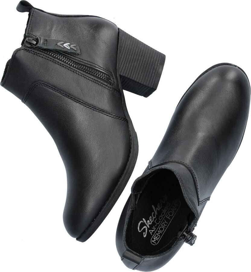 Skechers Taxi dames enkellaarsje Zwart - Foto 3