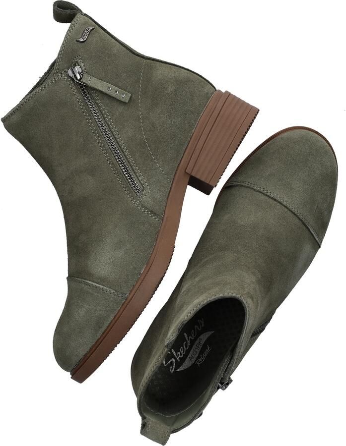 Skechers Arch Fit Tenley dames enkellaars Kaki - Foto 4