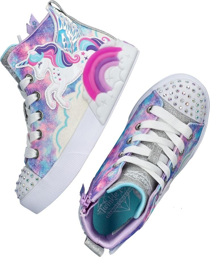 Skechers Twinkle Magic meisjes sneaker Lila - Foto 2