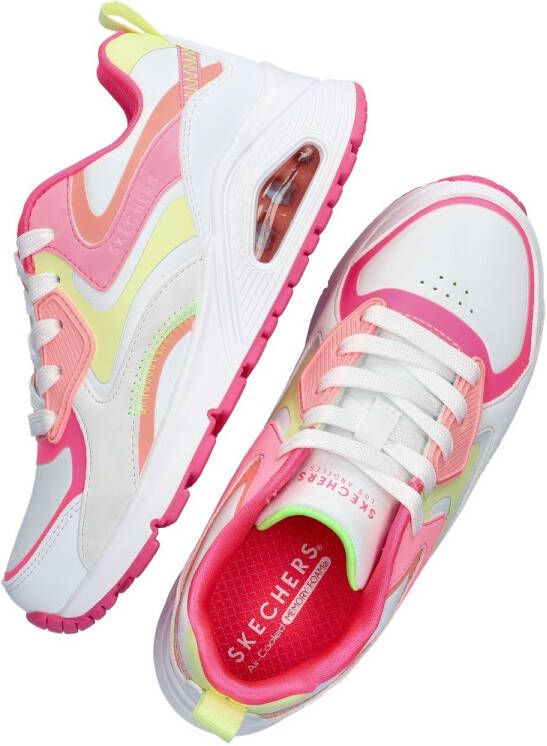 Skechers Uno Gen1 Color Surge Meisjes Sneakers Wit - Foto 8