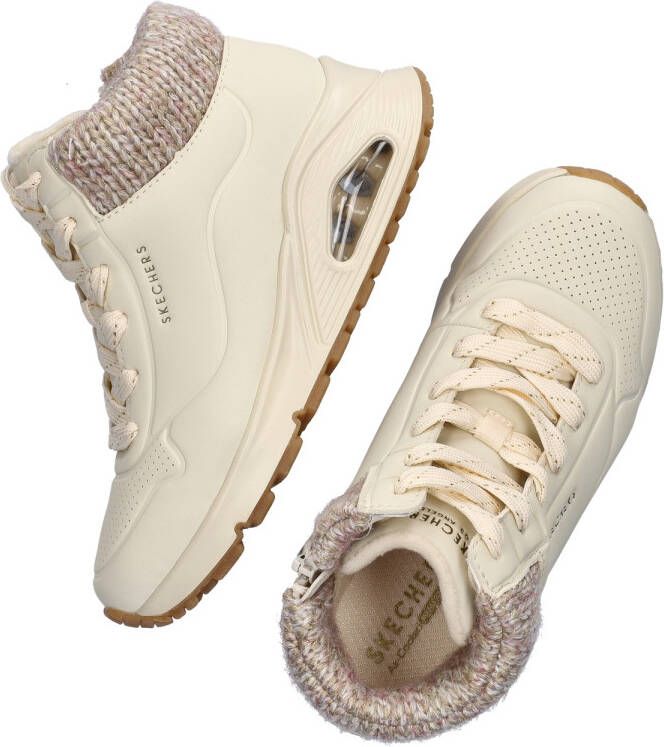 Skechers Uno Gen meisjes sneaker Ecru - Foto 2