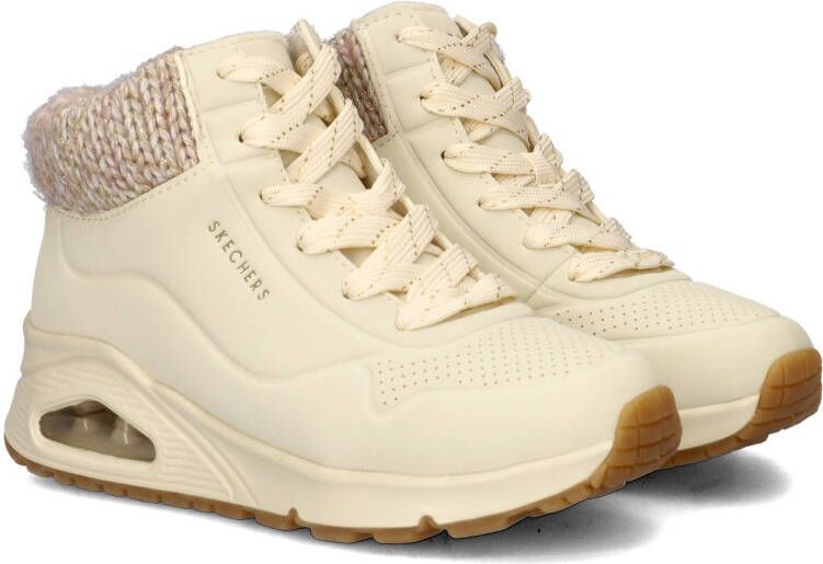 Skechers Uno Gen meisjes sneaker Ecru - Foto 3
