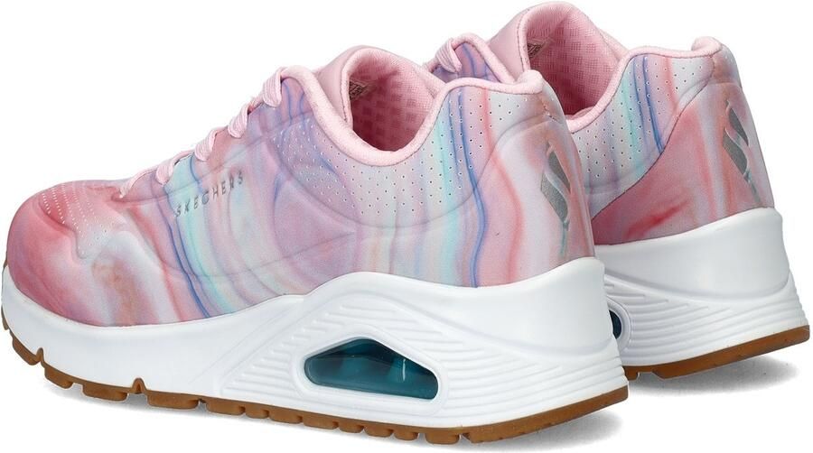 Skechers Kids Sneakers UNO GEN1-MARBLE SWEETHEART met skech-air-loopzool - Foto 6