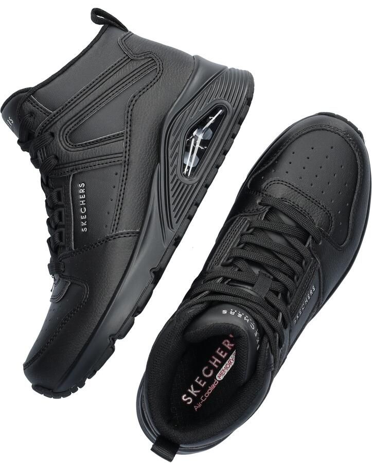 Skechers High Regards Sneakers zwart Synthetisch Dames - Foto 6