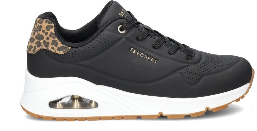 Skechers Sneakers UNO-JUNGLE NITE Veterschoen vrijetijdsschoen met sleehak - Foto 11